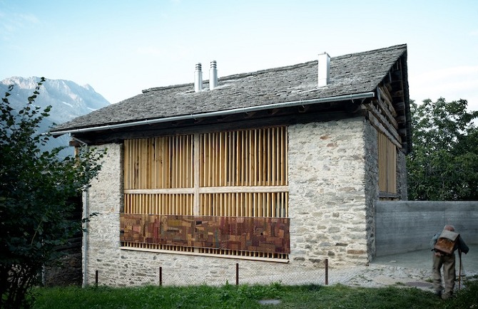  Redevelopment of a barn by Ruinelli Associati Architetti on thisispaper.com