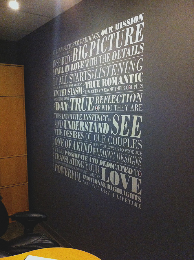 type based vinyl wall design morganvickicom